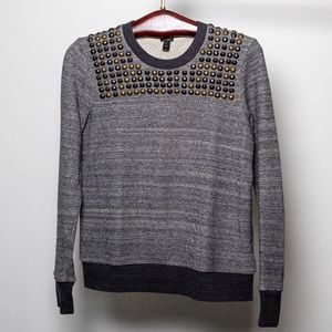 J. Crew Studded Sweater